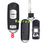 [New style]  For Mazda key shell with round logo place