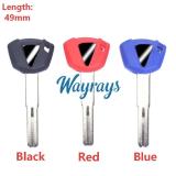 For Kawasaki 2021-2023 Ninja400 636 650 Z900 Z800 motorcycle key shells+ original blade,please choose the color