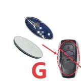 The Special badge car key logo for key shell,1 set=5pcs