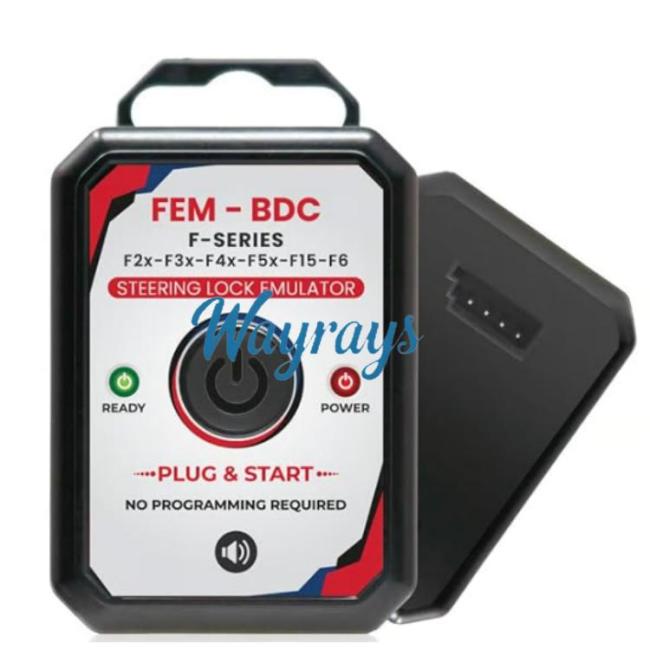 Universal ELV ESL Steering Lock Emulator for BMW F Series Mini Cooper F2x F3x F4x F5x F15 F16 Fem BDC