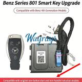 No.1 Bodyguard Terminator Series – 801 Mercedes-Benz FBS4 Adapter Box, For Mercedes-Benz fourth-generation grenade key models that only feature push-button start (no door handle sensor) (2012-2018 C/GLC/S/ML/GL, etc.)