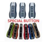 [New style] For Porsche key shell with logo place，FH button--pls contact us about the price and MOQ