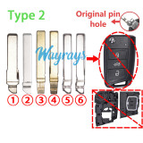 For VW MQB flip key blade