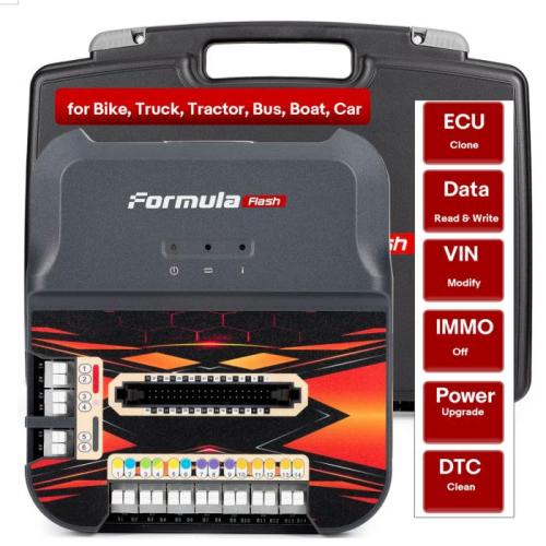 V1.1.7.0 FormulaFLash ECU TCU Chip Tuning Programmer Update Online , Supports Bench Boot Read and Write EEPROM / FLASH ECU TCU Chip Tuning Tool