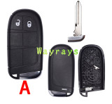 For Chrysler Jeep key shell without logo place