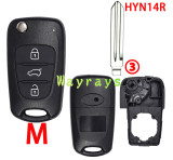 For Hyundai Kia key shell with oval logo place,if need other button,pls buy the key rubber pad(Code:KZ-HYUPAD)
