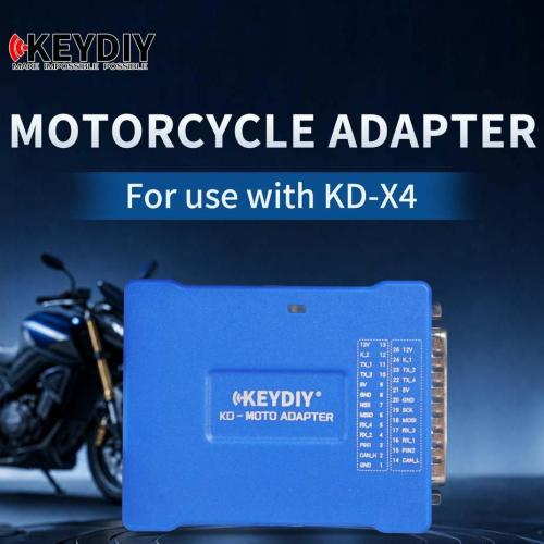2026 KEYDIY MOTO TOOL Motorcycle Adapter.Supports Honda, Yamaha, and 3rd Ducati etc, offering convenient solutions for motorcycle repair, key replacement, and anti-theft system services.