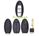 For Nissan S180144305 / S180144303 4A chip PCF7945M with FSK 434mhz keyless 3 button remote key