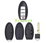 For Nissan S180144204 4A chip PCF7953M with FSK 434mhz Keyless remote key