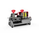 2026 CGDI W1 Compact Manual Key Cutting Machine , with 4-Sided Rotating Clamp, Built-in LED, Grinding Wheel