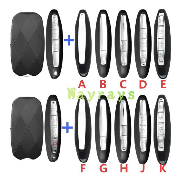 For Hyundai Hyundai Genesis key shell without logo place G70 G80 G90 GV60 GV70,if you need other button pls ask your sales