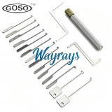 GOSO brand 12pcs hook pick tool,use for Kaba lock