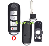 [New model②] For Mazda key shell with OEM logo place