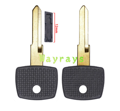 For Benz transponder key shell without chip without logo