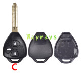 For Toyota key shell without logo