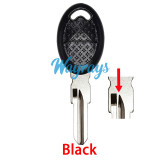 [Length:39.6mm] [no logo place] For Aprillia motorcycle key shells,RS125 250 SL750RST1000 MANA850,please choose the color