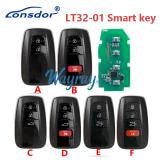LONSDOR LT32 Series for TOYOTA/LEXUS 4A-B6 LT32-01 PCB Smart Key
