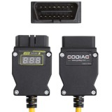 GODIAG GT109 DOIP ENET,  with Voltage Display DOIP Diagnostic Programming Coding Adapter for Benz VW Audi