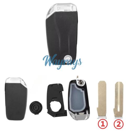 [with OEM logo place] For Ducati motorcycle key shells,pls choose blade