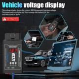 GODIAG GT327 SUPER DOIP ENET ELM327v1.5 Bluetooth 4.0 OBDII Scanner, with Voltage Display for iOS/Android/Windows
