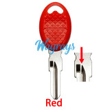 [Length:39.6mm] [no logo place] For Aprillia motorcycle key shells,RS125 250 SL750RST1000 MANA850,please choose the color