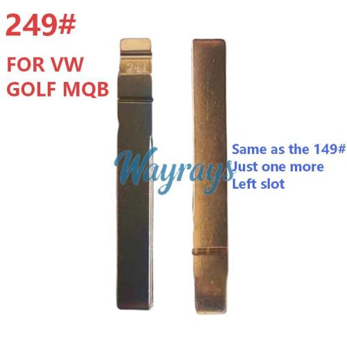 （241#）blade，for VW golf and MQB,same as the 149# blade, just one more left slot