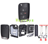 Keydiy DZ-ZB15-4 smart remote，mainly used for VW 5C. Also For 46.47.48.49.4A、MQB48 chip types, match it to the car after generating it，its functionis the same as the original smart key