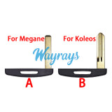 For Renault Megane / Koleos ID46 chip PCF7941A with FSK 434mhz 4 button remote key, half-unkeyless