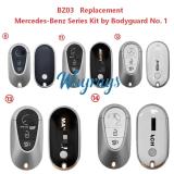 Number One Bodyguard Terminator Series Mercedes-style remote control; a direct replacement for the original kit's remote.