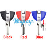 [With logo] For BMW C600 C650 F700GS F800GS motorcycle key shells,please choose the color