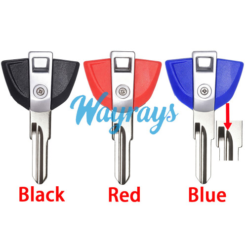 [With logo] For BMW C600 C650 F700GS F800GS motorcycle key shells,please choose the color