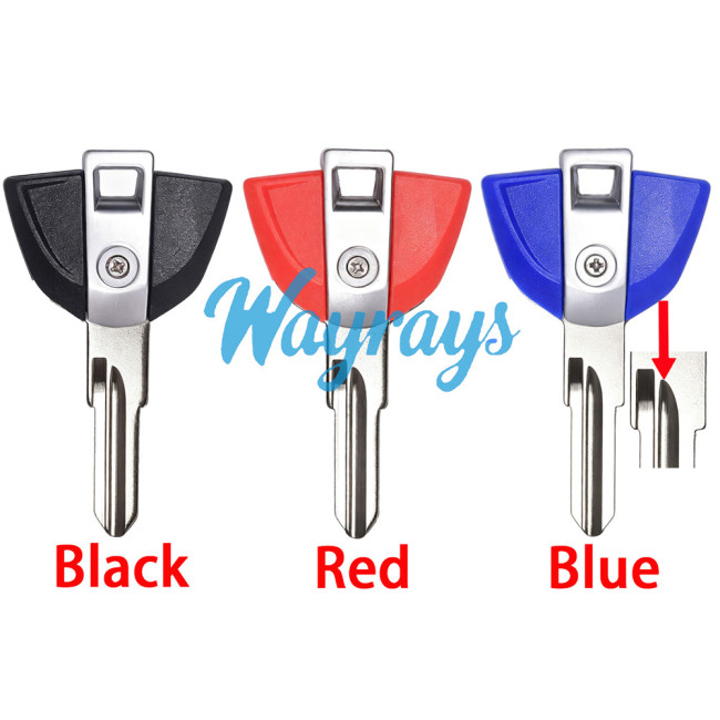 [With logo] For BMW C600 C650 F700GS F800GS motorcycle key shells,please choose the color