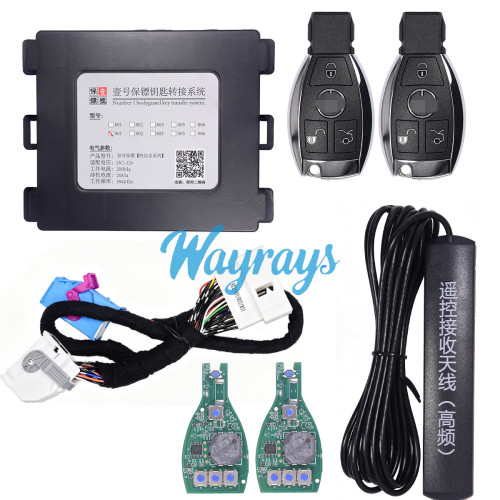 No.1 Bodyguard Terminator Series – 901 Mercedes-Benz FBS4 Adapter Box ，No casing disassembly or soldering required. For 2012–2018 C, GLC, S, ML, GL, GLE, and GLS etc..