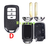 For Honda key shell  without logo or with OEM logo place,