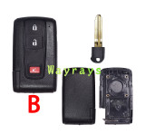 For Toyota Prius Daihatsu key shell   without logo model without logo is brighter.