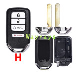 For Honda key shell  without logo or with OEM logo place,