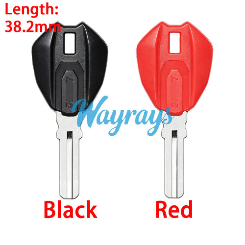 [OEM logo place] [length:38.2mm] For Ducati motorcycle key shells,695 696 795 796 1100S 1200S,please choose the color