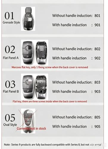 No.1 Bodyguard Terminator Series – 808 Mercedes-Benz FBS4 Adapter Box,for Mercedes-Benz models originally equipped with a key-start system, a modification allows for a dual-start setup (combining push-button start with the original key-start function).