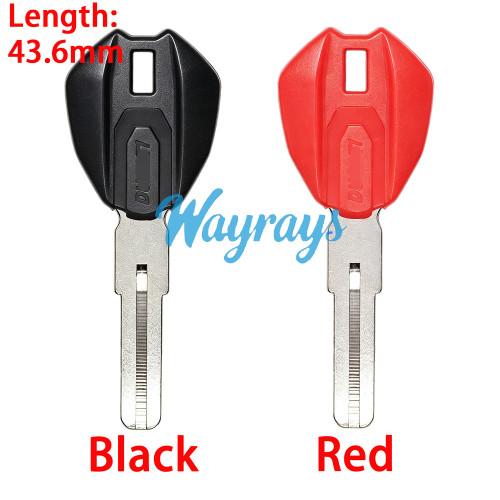 [OEM logo place] [length:43.6mm] For Ducati motorcycle key shells,695 696 795 796 1100S 1200S,please choose the color
