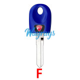[with logo place] For Ducati motorcycle key shells,748 749 848 696 996 999 1098,please choose the color