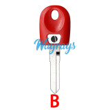 [with logo place] For Ducati motorcycle key shells,748 749 848 696 996 999 1098,please choose the color
