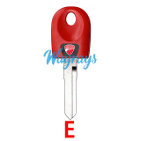 [with logo place] For Ducati motorcycle key shells,748 749 848 696 996 999 1098,please choose the color