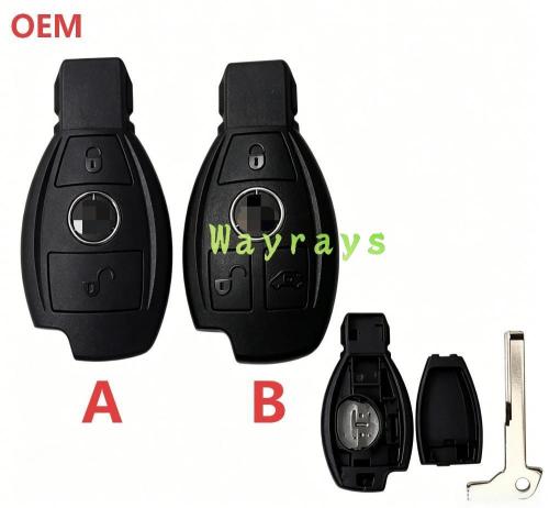 [Small stock] For Original Benz key shell with OEM logo place,Vito Viano B200