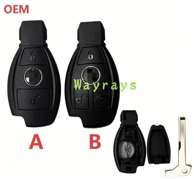 [Small stock] For Original Benz key shell with OEM logo place,Vito Viano B200