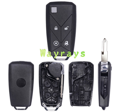 For Renault  key shell  with logo place