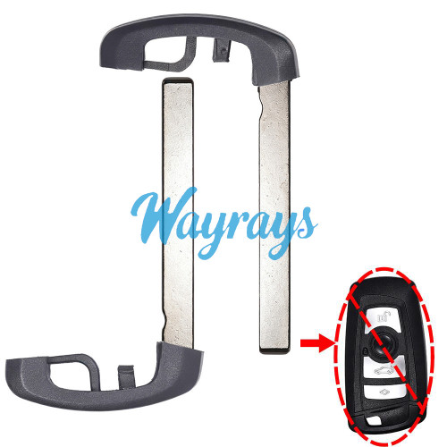 For Bmw 3series 5series 7series  F  type  emergency key blade