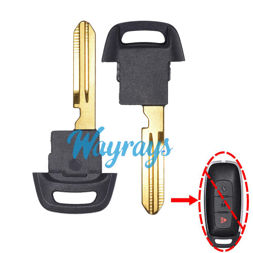 For Nissan emergency key blade