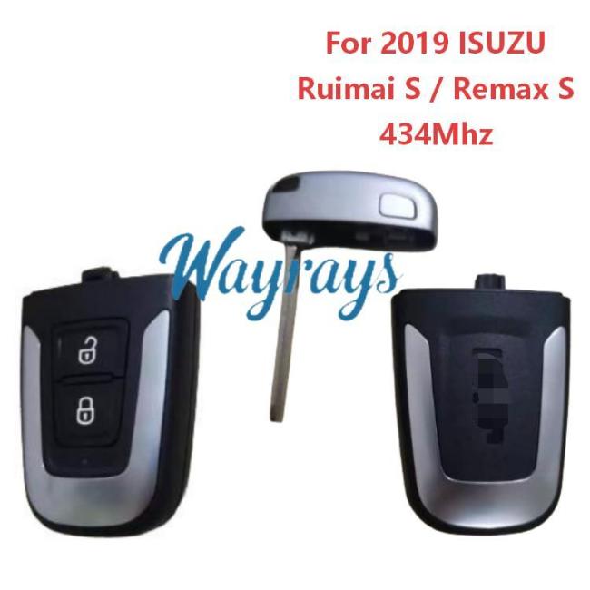 Original for Isuzu 2019 Ruimai S /Remax S 434mhz 2 button remote key