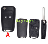 For Opel Chevrolet Buick key shell without logo place