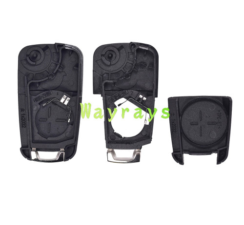 For Opel Chevrolet Buick key shell without logo place